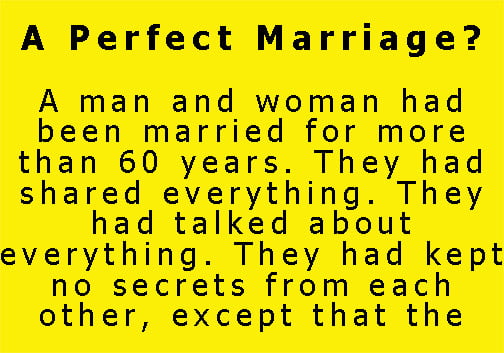 perfect marriage 1