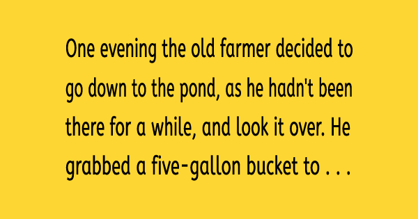 old Men Funny Jokes - Old Man Pond
